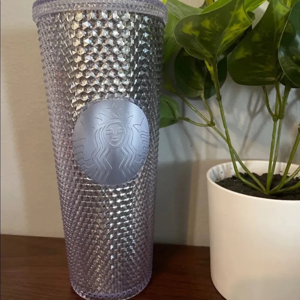 Starbucks Grey Studded Tumbler with Straw
